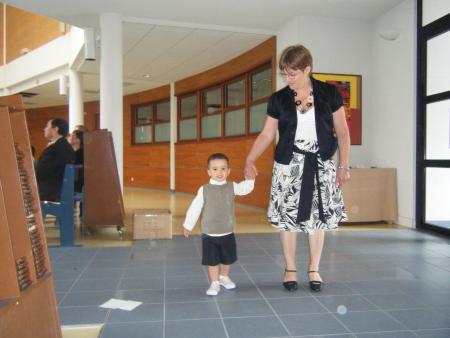 Mireille et son ptit ENZO